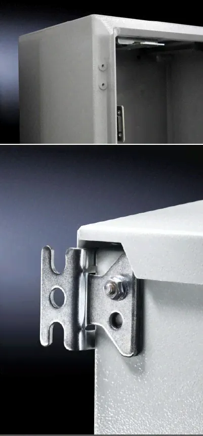 Шкаф электротехнический настенный Rittal AE, IP55, 1200х1000х300 мм (ВхШхГ), монтажая панель: 1155х940 (ВхШ), корпус: aisi 316, две двери, 3-ёх точечный запор, (1019500)-4