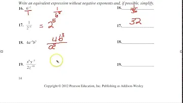 AE M100 1.4 Exponential & Scientific Notation