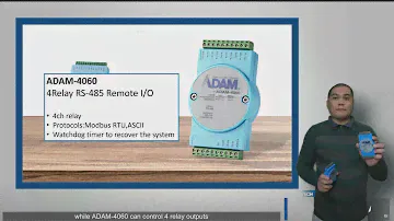 [Tech Video] Advantech ADAM Remote I/O Module