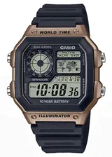 Casio Digital AE-1200WH-5AVEF