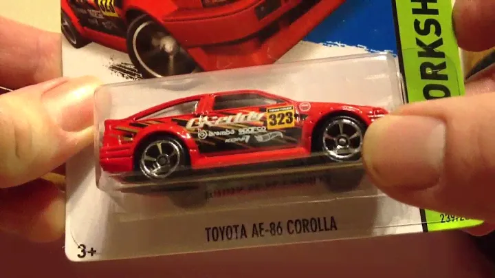 Hot Wheels Toyota AE 86 variation? error?