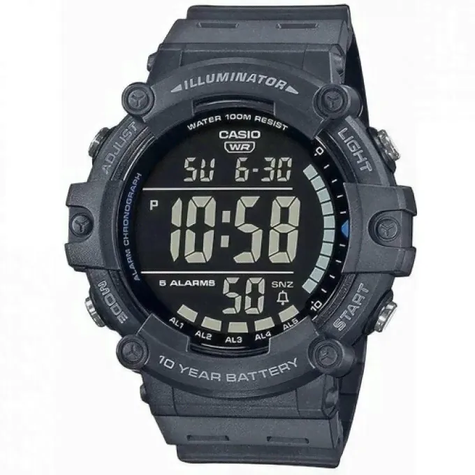 Наручные часы CASIO AE-1500WH-8B, серый 102855241618-0