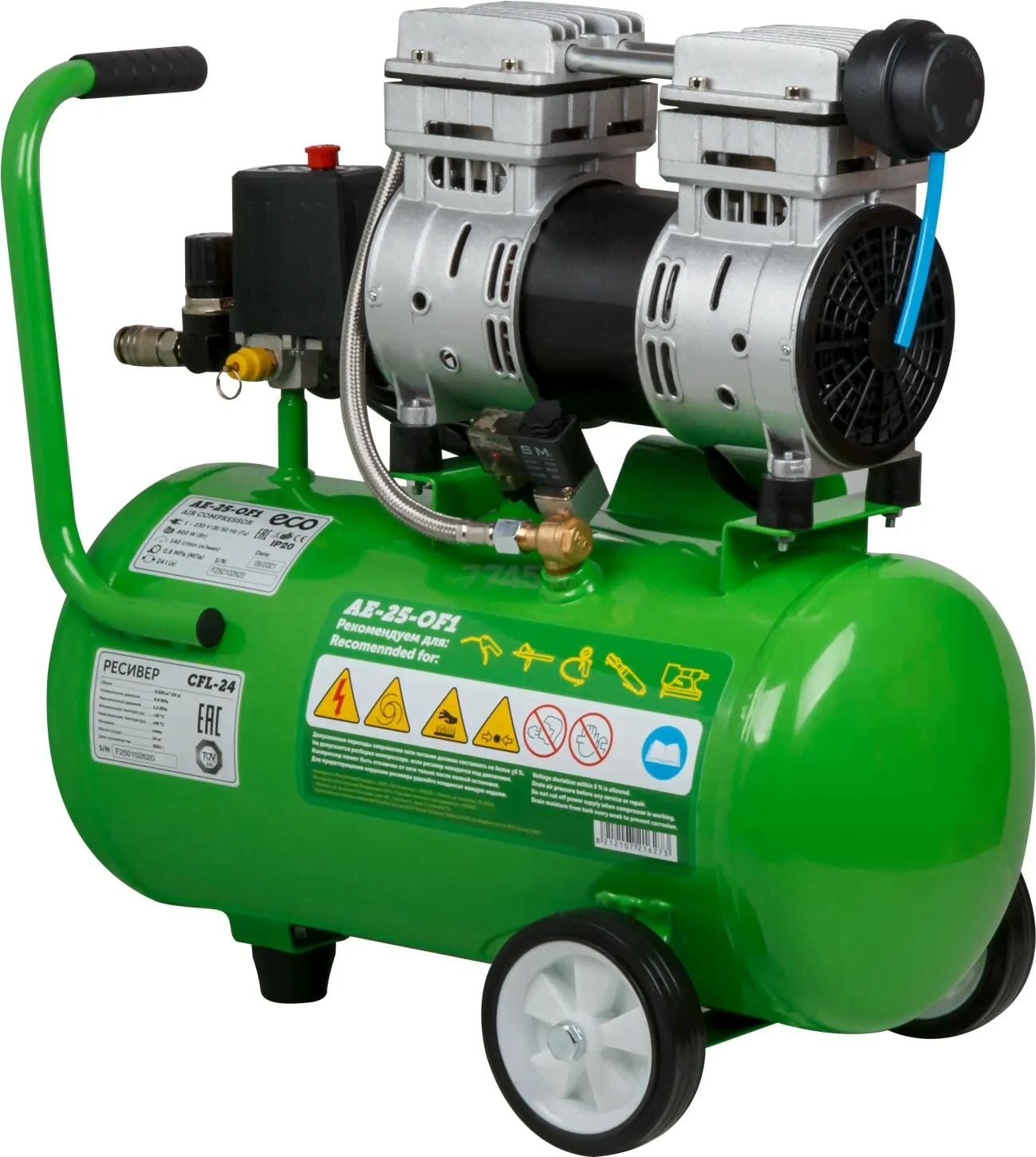 Компрессор безмасляный ECO AE-25-OF1-4