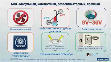 Онлайн конференция: новинки Advantech