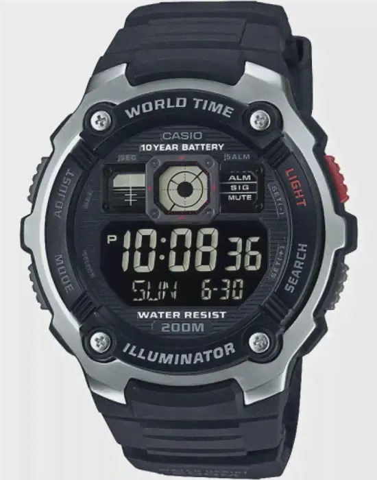 Casio Collection AE-2000W-1BVDF (AE-2000W-1B)-0