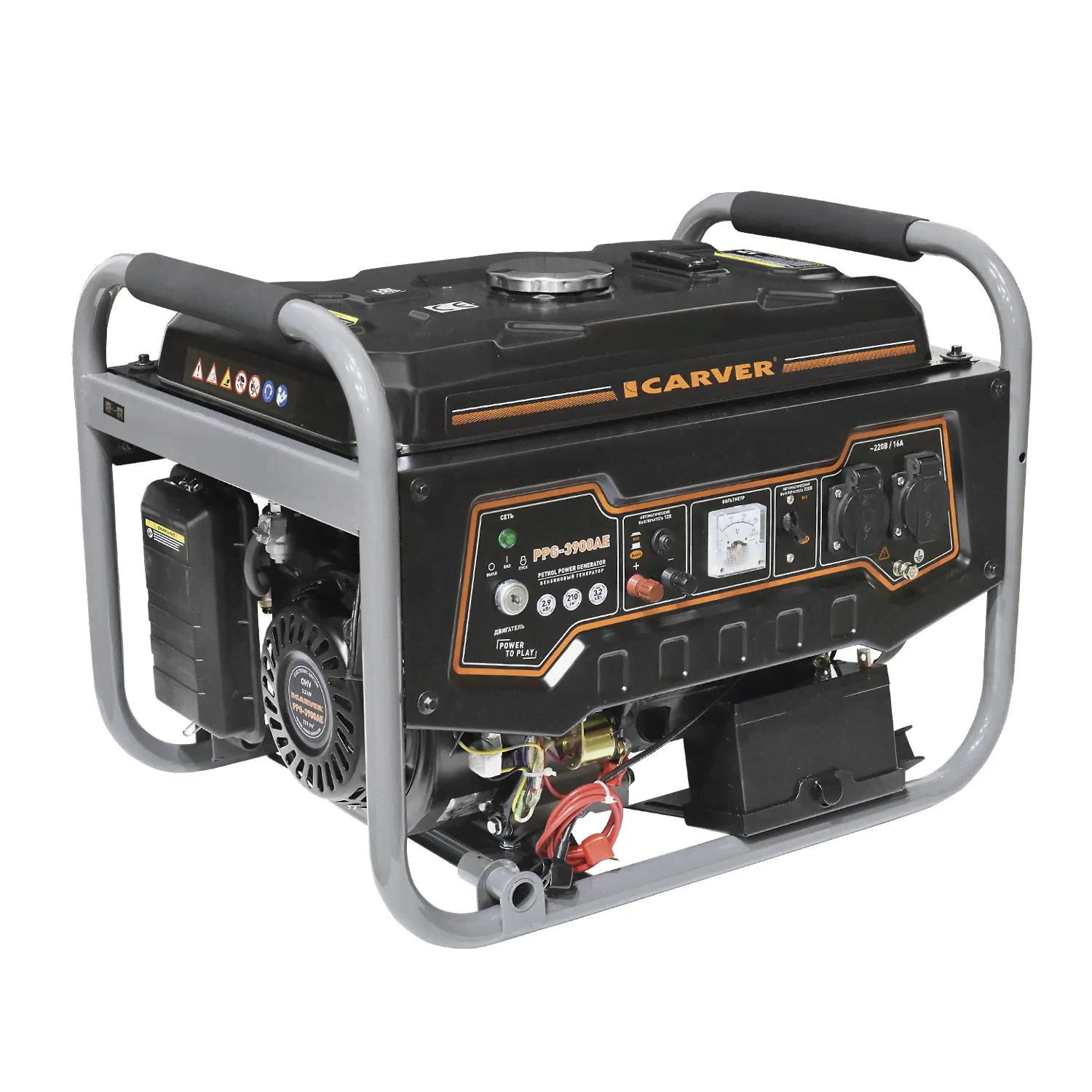 Бензиновый генератор "CARVER" PPG-3900AE